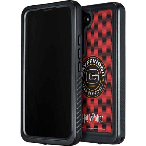 Wizarding Worlds Harry Potter Team Gryffindor Galaxy S24 Plus Waterproof Case
