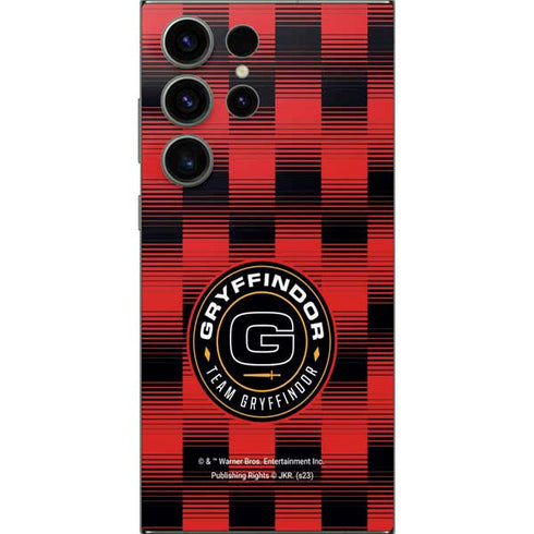 Wizarding Worlds Harry Potter Team Gryffindor Galaxy S24 Ultra Skin