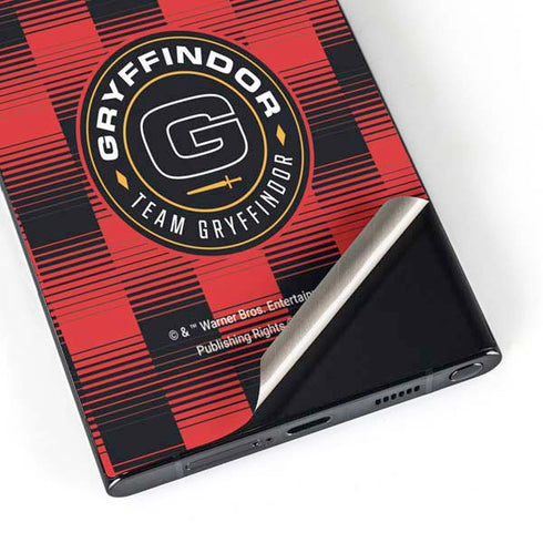 Wizarding Worlds Harry Potter Team Gryffindor Galaxy S24 Ultra Skin
