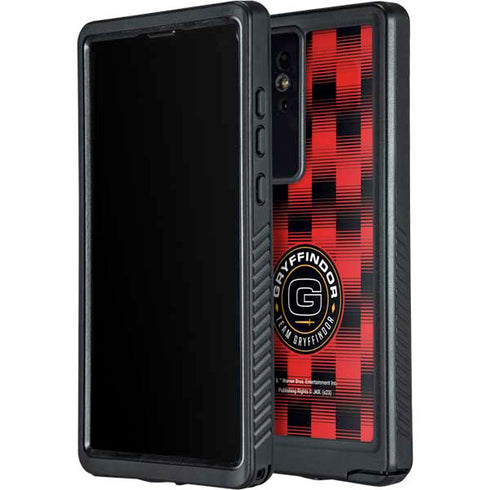 Wizarding Worlds Harry Potter Team Gryffindor Galaxy S24 Ultra Waterproof Case