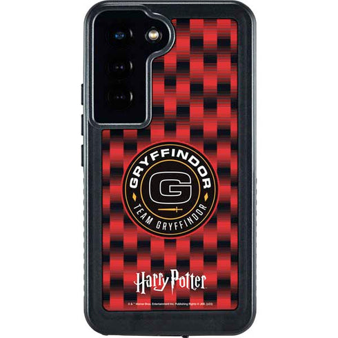 Wizarding Worlds Harry Potter Team Gryffindor Galaxy S24 Waterproof Case