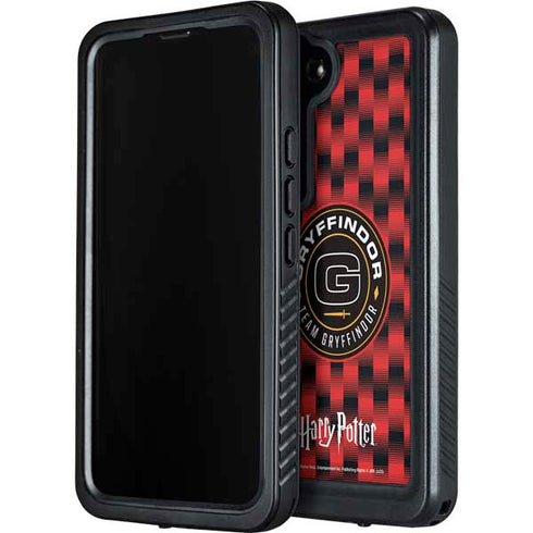Wizarding Worlds Harry Potter Team Gryffindor Galaxy S24 Waterproof Case
