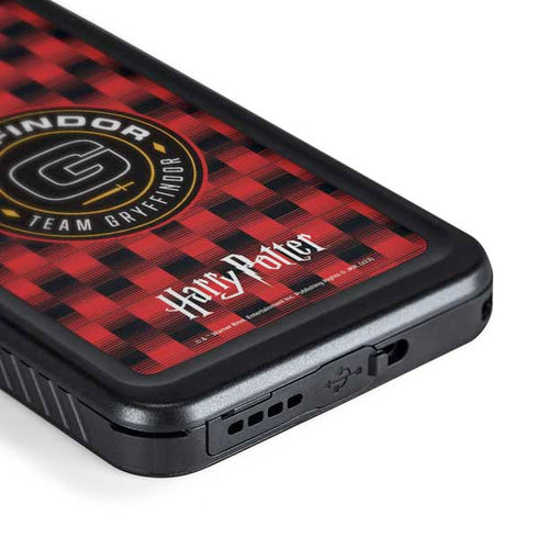 Wizarding Worlds Harry Potter Team Gryffindor Galaxy S24 Waterproof Case