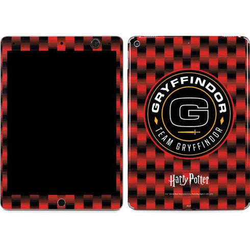 Wizarding Worlds Harry Potter Team Gryffindor iPad Skins