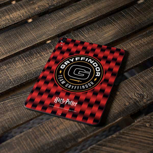 Wizarding Worlds Harry Potter Team Gryffindor Apple iPad Pro Skin