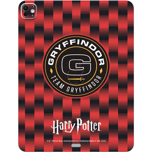 Wizarding Worlds Harry Potter Team Gryffindor iPad Pro 13in M4 (2024) Skin