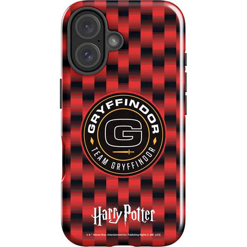 Wizarding Worlds Harry Potter Team Gryffindor iPhone 16 Impact Case