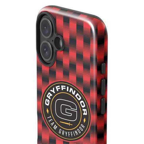 Wizarding Worlds Harry Potter Team Gryffindor iPhone 16 Impact Case