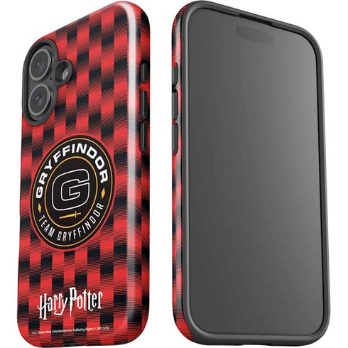 Wizarding Worlds Harry Potter Team Gryffindor iPhone 16 Impact Case