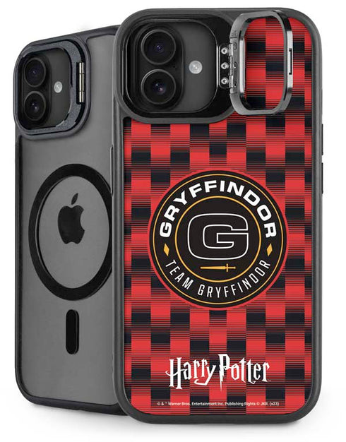 Wizarding Worlds Harry Potter Team Gryffindor iPhone 16 Plus Kickstand Case