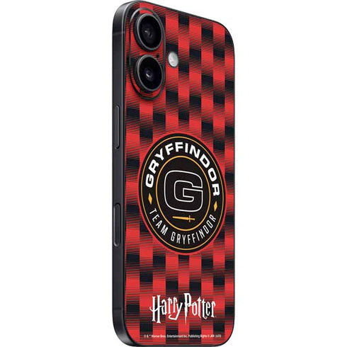 Wizarding Worlds Harry Potter Team Gryffindor iPhone 16 Plus Skin