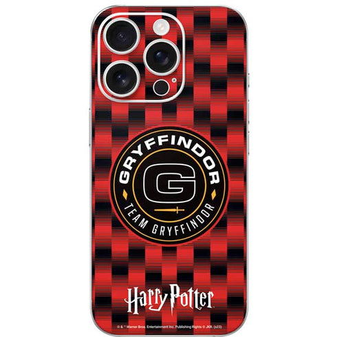 Wizarding Worlds Harry Potter Team Gryffindor iPhone 16 Pro Skin