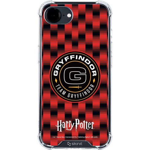 Wizarding Worlds Harry Potter Team Gryffindor iPhone 16e Clear Case