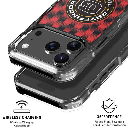 Wizarding Worlds Harry Potter Team Gryffindor iPhone 18 Pro Clear Case
