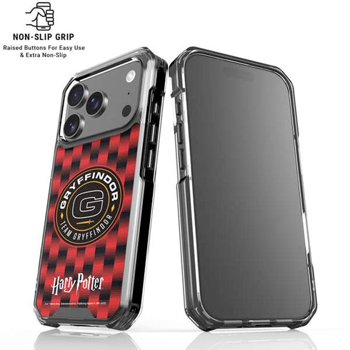 Wizarding Worlds Harry Potter Team Gryffindor iPhone 18 Pro Clear Case