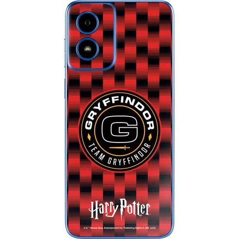 Wizarding Worlds Harry Potter Team Gryffindor Moto G Play 4G (2024) Skin