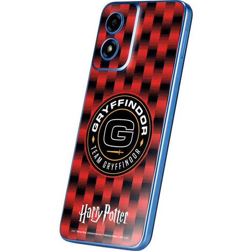 Wizarding Worlds Harry Potter Team Gryffindor Moto G Play 4G (2024) Skin