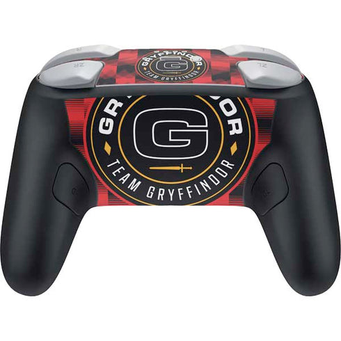 Wizarding Worlds Harry Potter Team Gryffindor Nintendo Switch 2 (2025) Pro Controller Skin