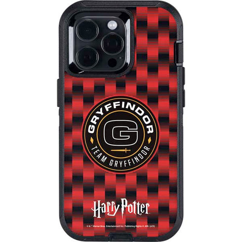 Wizarding Worlds Harry Potter Team Gryffindor Otterbox Defender iPhone Skin