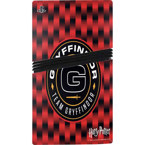 Wizarding Worlds Harry Potter Team Gryffindor PS5 Pro Bundle Skin