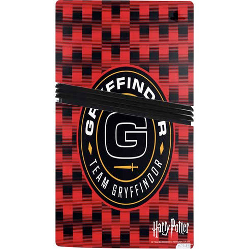 Wizarding Worlds Harry Potter Team Gryffindor PS5 Pro Console Skin