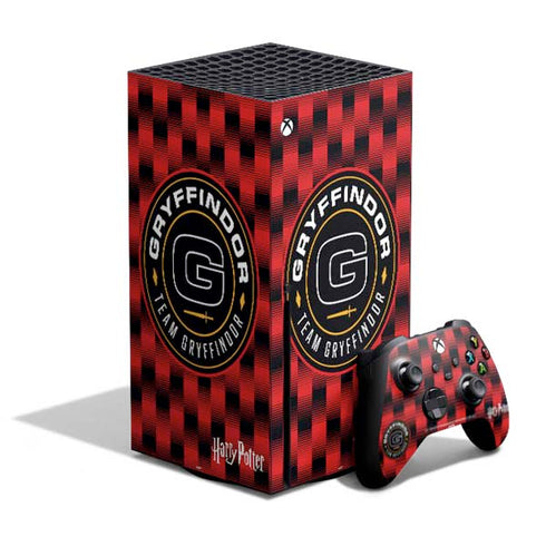 Wizarding Worlds Harry Potter Team Gryffindor Xbox Series X Bundle Skin