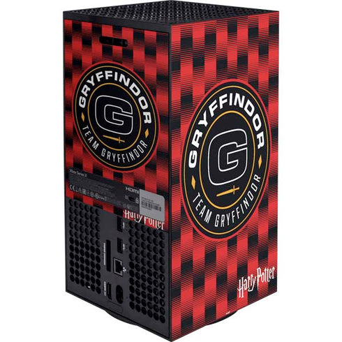 Wizarding Worlds Harry Potter Team Gryffindor XBox Series X Digital Edition Bundle Skin