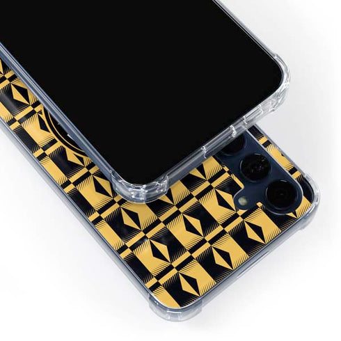 Wizarding Worlds Harry Potter Team Hufflepuff Galaxy A35 5G Clear Case