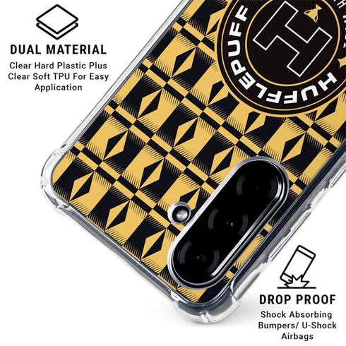 Wizarding Worlds Harry Potter Team Hufflepuff Galaxy A36 5G Clear Case
