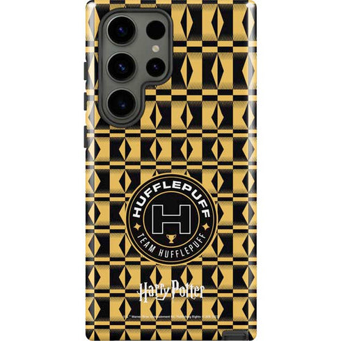 Wizarding Worlds Harry Potter Team Hufflepuff Galaxy S23 Ultra Pro Case