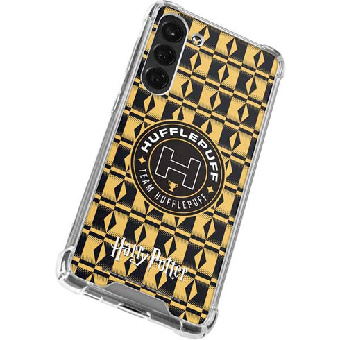 Wizarding Worlds Harry Potter Team Hufflepuff Galaxy S24 FE Clear Case