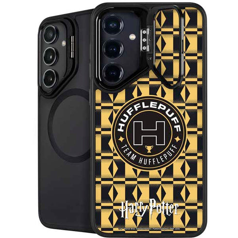 Wizarding Worlds Harry Potter Team Hufflepuff Galaxy S25 Kickstand Case