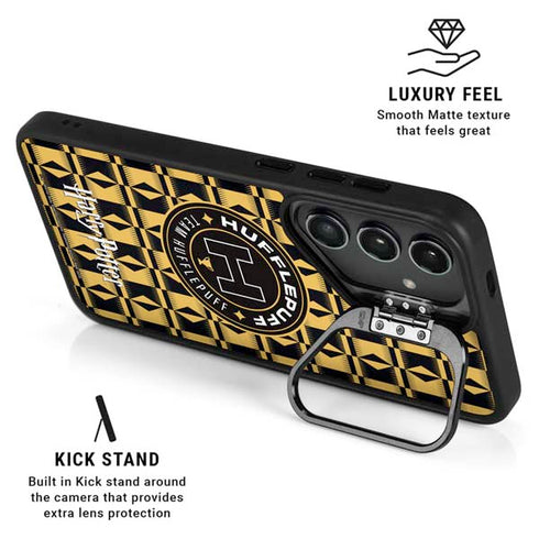 Wizarding Worlds Harry Potter Team Hufflepuff Galaxy S25 Ultra Kickstand Case