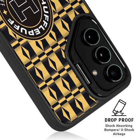 Wizarding Worlds Harry Potter Team Hufflepuff Galaxy S25 Ultra Kickstand Case