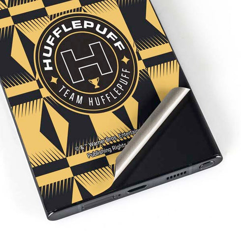 Wizarding Worlds Harry Potter Team Hufflepuff Galaxy S24 Ultra Skin