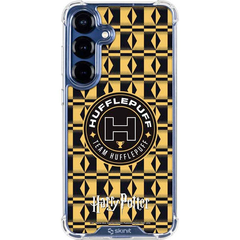 Wizarding Worlds Harry Potter Team Hufflepuff Galaxy S25 Clear Case