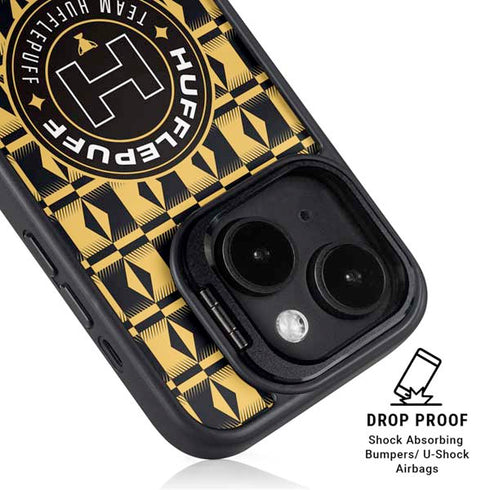 Wizarding Worlds Harry Potter Team Hufflepuff iPhone 13 Kickstand Case