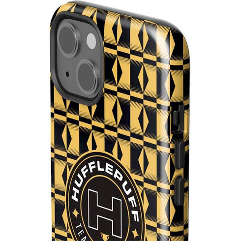 Wizarding Worlds Harry Potter Team Hufflepuff iPhone 15 Impact Case