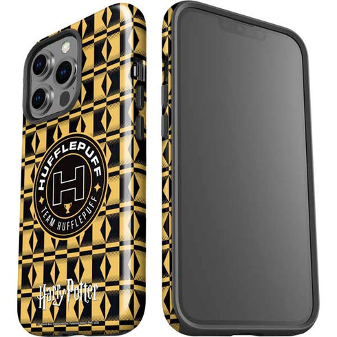 Wizarding Worlds Harry Potter Team Hufflepuff iPhone 15 Pro Impact Case