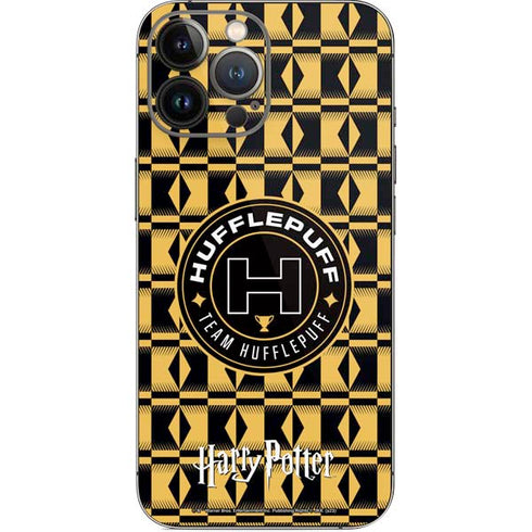 Wizarding Worlds Harry Potter Team Hufflepuff iPhone 15 Pro Max Skin