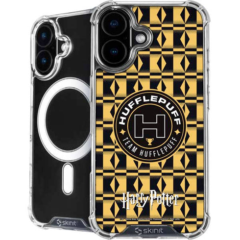Wizarding Worlds Harry Potter Team Hufflepuff iPhone 16 MagSafe Case
