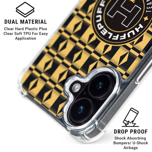 Wizarding Worlds Harry Potter Team Hufflepuff iPhone 16 MagSafe Case