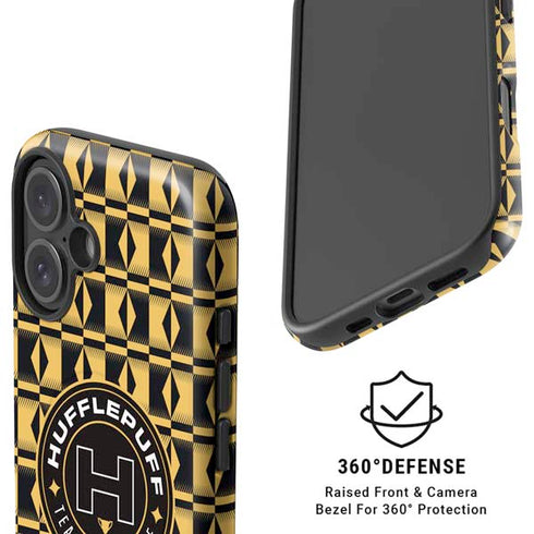 Wizarding Worlds Harry Potter Team Hufflepuff iPhone 16 Magsafe Impact Case