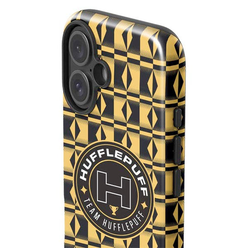 Wizarding Worlds Harry Potter Team Hufflepuff iPhone 16 Plus Impact Case