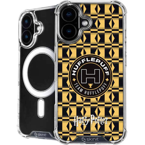 Wizarding Worlds Harry Potter Team Hufflepuff iPhone 16 Plus MagSafe Case