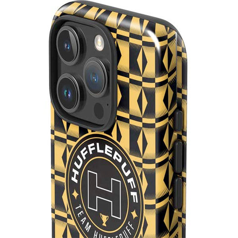 Wizarding Worlds Harry Potter Team Hufflepuff iPhone 16 Pro Impact Case