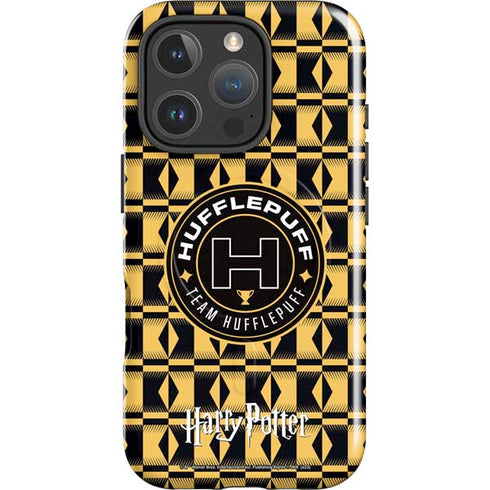 Wizarding Worlds Harry Potter Team Hufflepuff iPhone 16 Pro Magsafe Impact Case