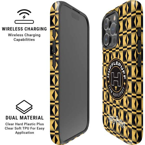 Wizarding Worlds Harry Potter Team Hufflepuff iPhone 16 Pro Magsafe Impact Case