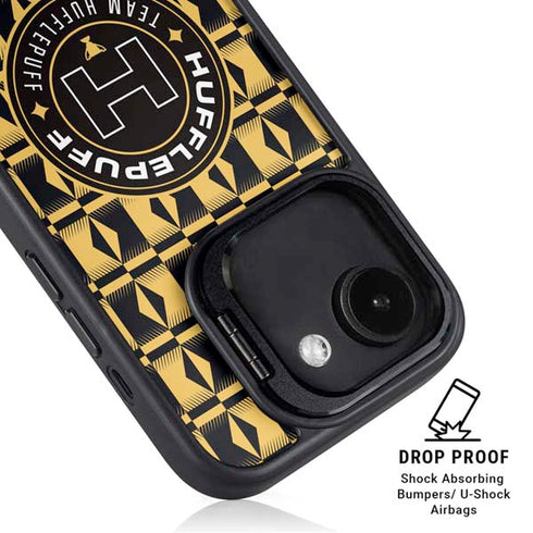 Wizarding Worlds Harry Potter Team Hufflepuff iPhone 16e Kickstand Case