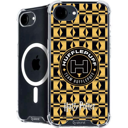 Wizarding Worlds Harry Potter Team Hufflepuff iPhone 16e MagSafe Case
